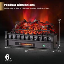 Wi-Fi Fireplace Insert  product image