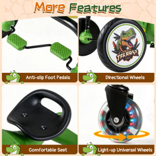 Kids' Dinosaur Drift Tricycle product image