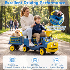 12V Battery Powered Ride-On Train product image