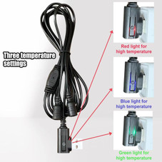 USB Heated Touch Gloves with 3‑Temp Settings (Requires Power Bank) product image