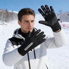 USB Heated Touch Gloves with 3‑Temp Settings (Requires Power Bank) product image