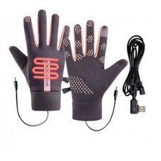 USB Heated Touch Gloves with 3‑Temp Settings (Requires Power Bank) product image