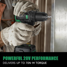 Schneider 20V MAX Brushless Cordless Drill Driver Kit with 2 Batteries product image