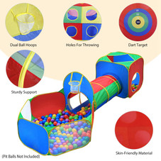Kids' 5-Piece Pop-Up Ball Pit, Tent, and Tunnel Kit product image