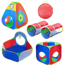 Kids' 5-Piece Pop-Up Ball Pit, Tent, and Tunnel Kit product image
