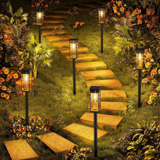 Waterproof Solar Garden Stake Lights product image