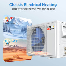 Mini Split Air Conditioner and Heater with Heat Pump product image