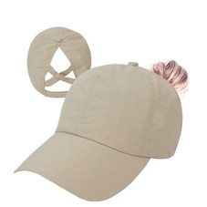 Women's Breathable Mesh Ponytail Baseball Cap product image