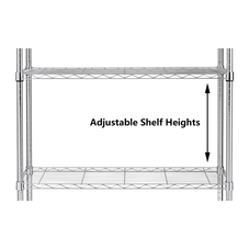 3, 4, 5 Tier Steel Shelving Units (2 Colors) product image