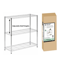 3, 4, 5 Tier Steel Shelving Units (2 Colors) product image
