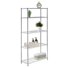 3, 4, 5 Tier Steel Shelving Units (2 Colors) product image