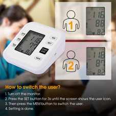 iMounTEK® Arm Blood Pressure Monitor product image