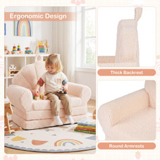 2-in-1 Convertible Kids Sofa and Lounger product image