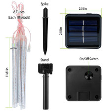 Solarek™ Raindrop String Lights product image