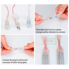 Solarek™ Raindrop String Lights product image