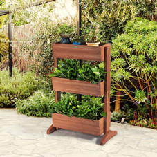 3-Tier Raised Vertical Indoor/Outdoor Freestanding Planter product image