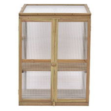 Portable Wooden Cold Frame Greenhouse product image