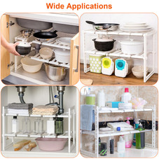 2-Tier Under Sink Organizing Rack product image