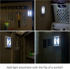 Stick-on Wireless LED Light Switch (8-Pack) product image