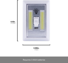 Stick-on Wireless LED Light Switch (8-Pack) product image