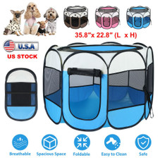 PetLuv™ Portable Foldable Pet Playpen product image