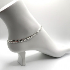 14K White or Yellow Gold-Plated Anklet product image