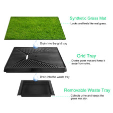 iMounTEK® Pet Potty Training Artificial Grass Pad product image