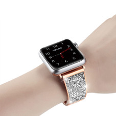 Diamond-Studded Bracelet Bands for All Apple Watch Models product image