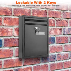 iNOVA Lockable Wall Mount Mailbox  product image