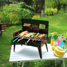 NewHome Foldable Charcoal Grill product image