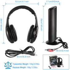 iMounTEK® Wireless RF Headphones product image