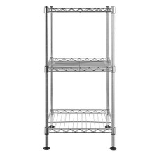 Steel Wire 3-Tier Shelving Tower product image