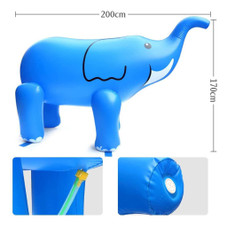 6-Foot Giant Inflatable Elephant Party Water Sprinkler product image