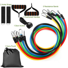 11-Piece Resistance Bands Set product image