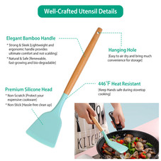 NewHome™ 11-Piece Silicone Cooking Utensil Set product image