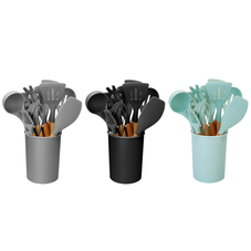 NewHome™ 11-Piece Silicone Cooking Utensil Set product image