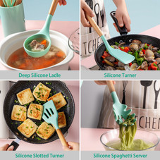 NewHome™ 11-Piece Silicone Cooking Utensil Set product image