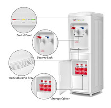 Electric 5-Gallon Water Dispenser with Hot and Cold Water product image