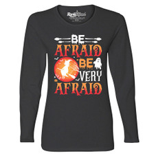 Women's Creepy Scary Halloween Long Sleeve Shirt product image