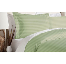 Damask Stripe 230 TC 3-Piece Duvet Cover Set product image