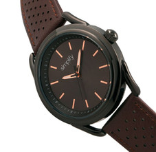 Simplify The 5900 Leather-Band Unisex Watch product image