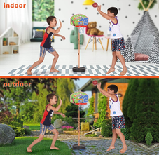 BriteNWAY Adjustable Height Kids' Basketball Hoop Playset product image