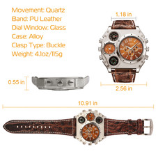 Laromni™ Military Style Men's Quartz Watch product image