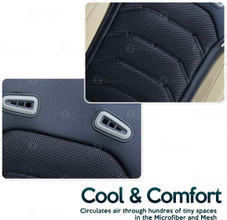 Zone Tech® Black-cooling Car Seat Cushion product image