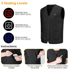N'Polar™ 5-Zone Heated Vest (Power Bank Required) product image