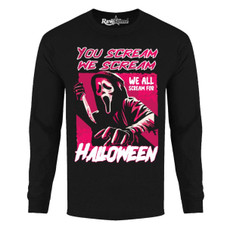 Men's Creepy Halloween Long Sleeve Shirt product image