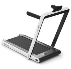 SuperFit™ 2.25HP 2-in-1 Dual Display Folding Treadmill product image