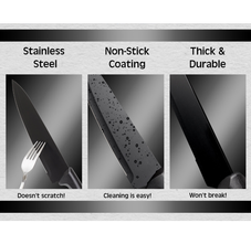 Stainless Steel Kitchen Knives (Set of 7) product image