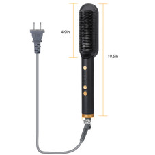 Inova™ 5-Temp Straightening Curler Brush product image