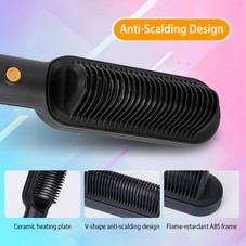 Inova™ 5-Temp Straightening Curler Brush product image